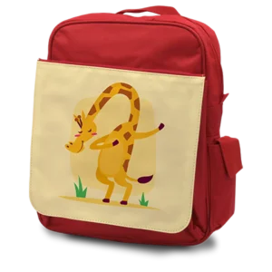 Child's Rucksack Red - Front