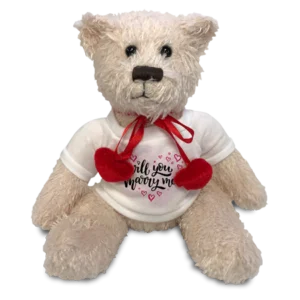 Teddy with Shirt - Cream