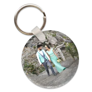 Round Acrylic Keyring - Perfect for photo mementos and sublimation printing