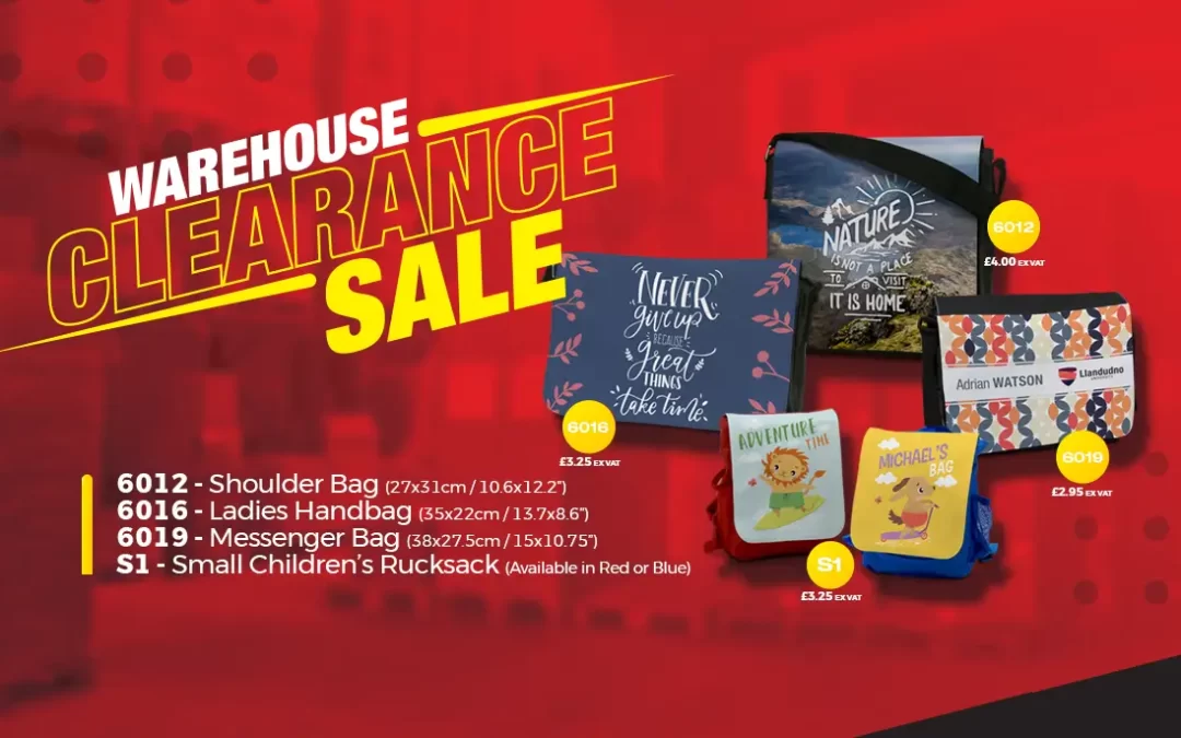 Warehouse Clearance Sale!